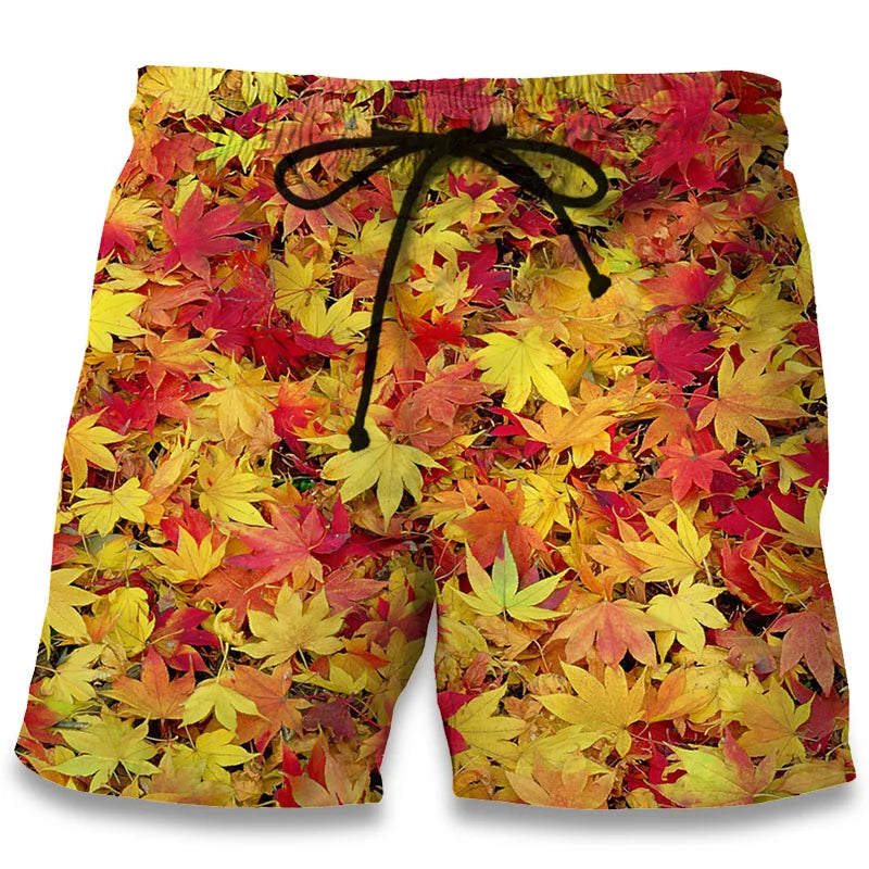 TheStoneyCrew™ Maple Weed Leaf Shorts