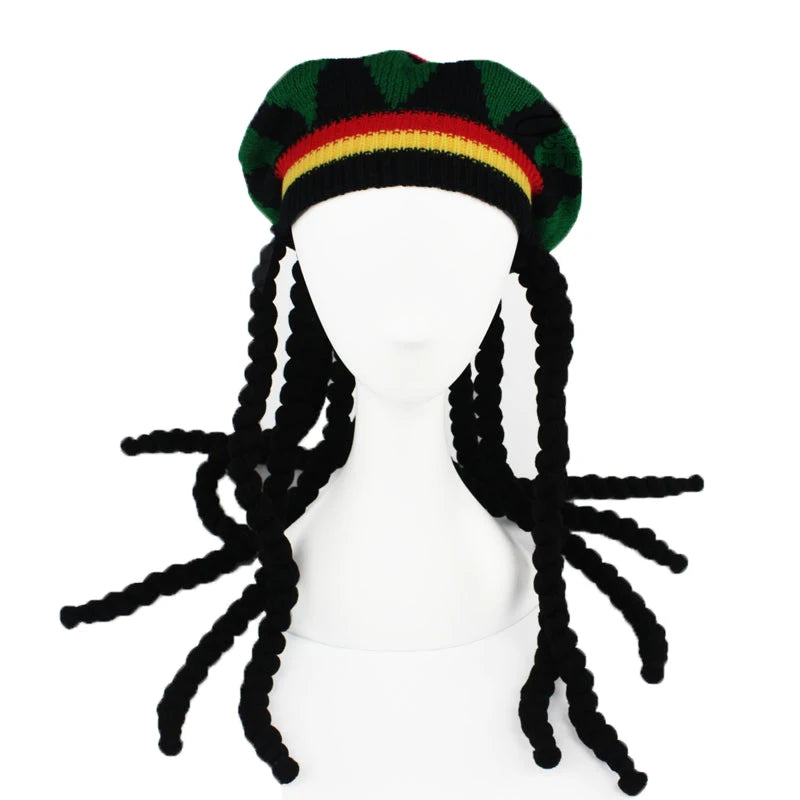 TheStoneyCrew™  Knitted Braid Wig Hat