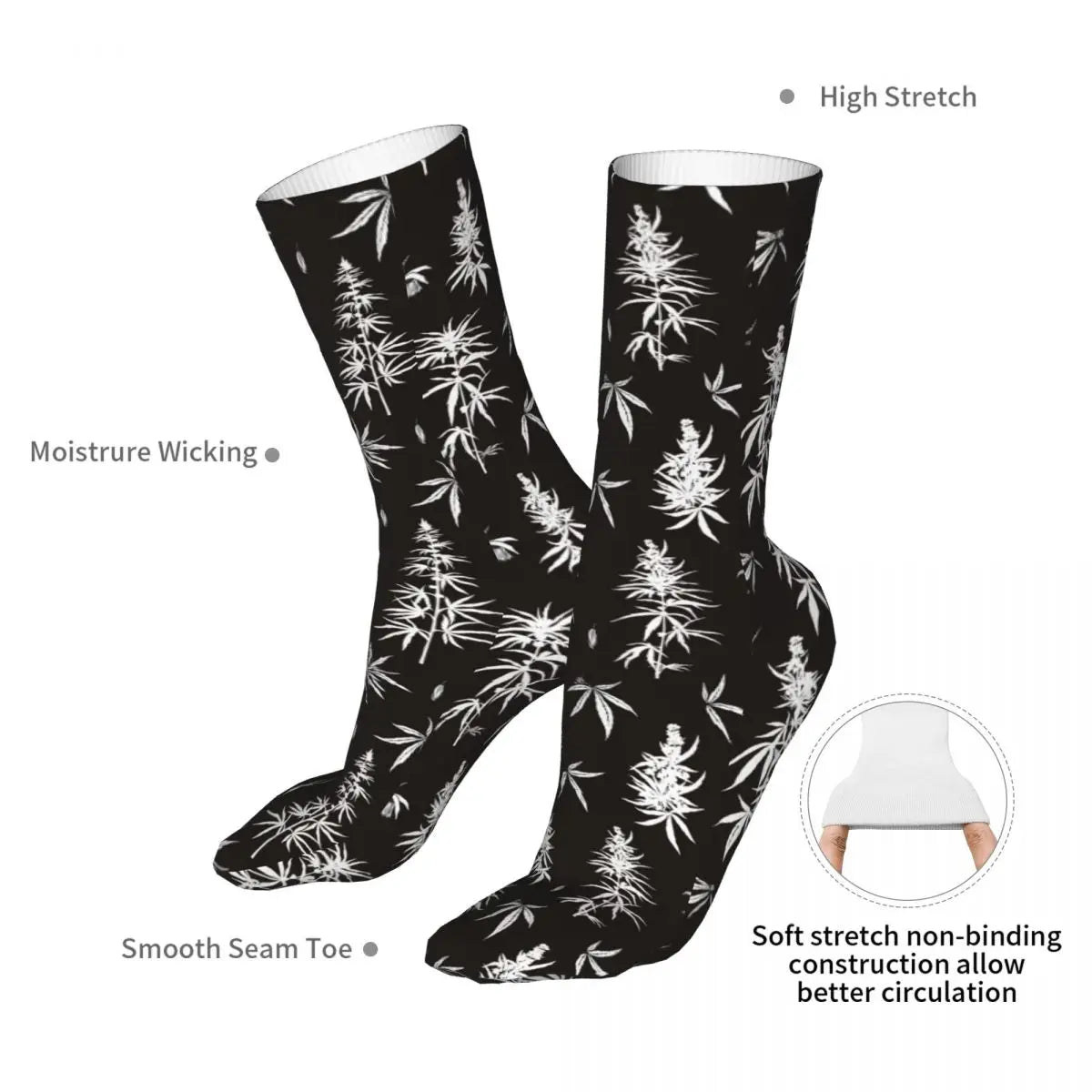 TheStoneyCrew™ Hemp Cannabis Socks