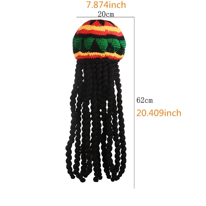 TheStoneyCrew™  Knitted Braid Wig Hat