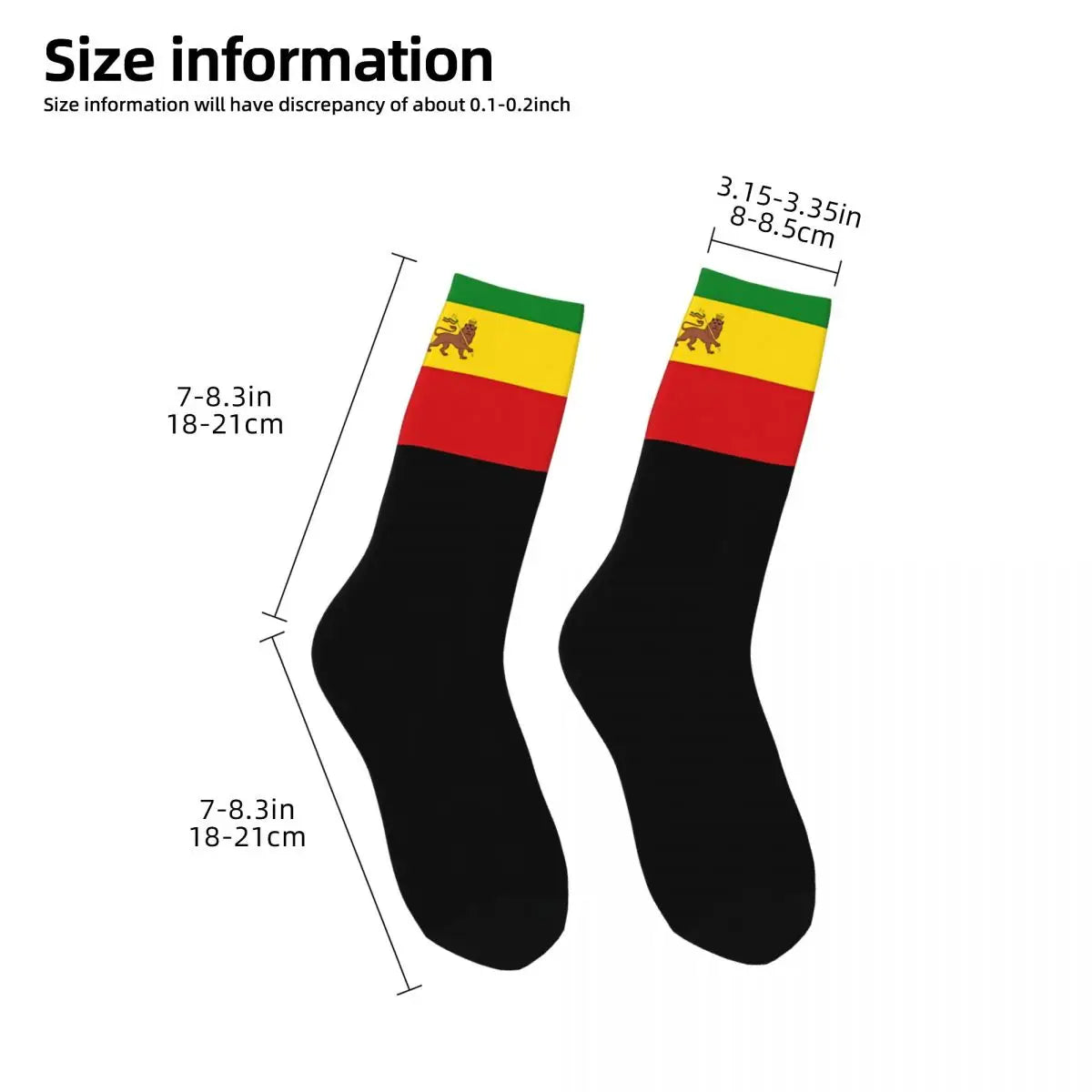 TheStoneyCrew Rasta Socks