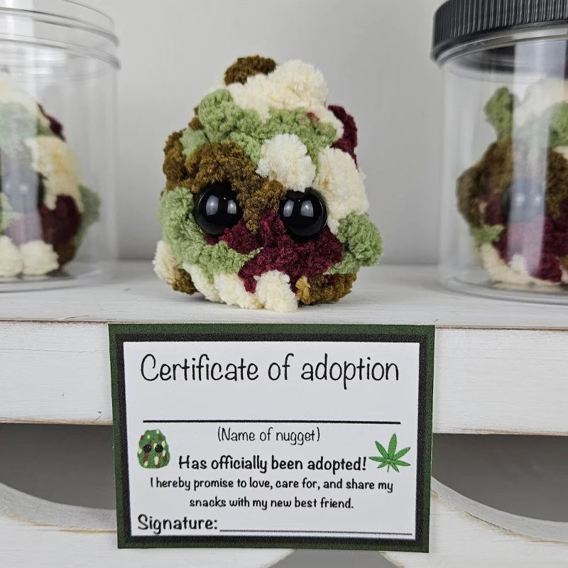 TheStoneyCrew™ Adopt A Weed Nugget Plush