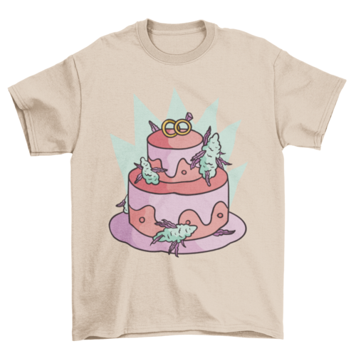 TheStoneyCrew™ Cannabis Wedding Cake T-shirt