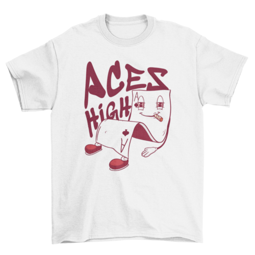 TheStoneyCrew™ Aces High poker card T-shirt