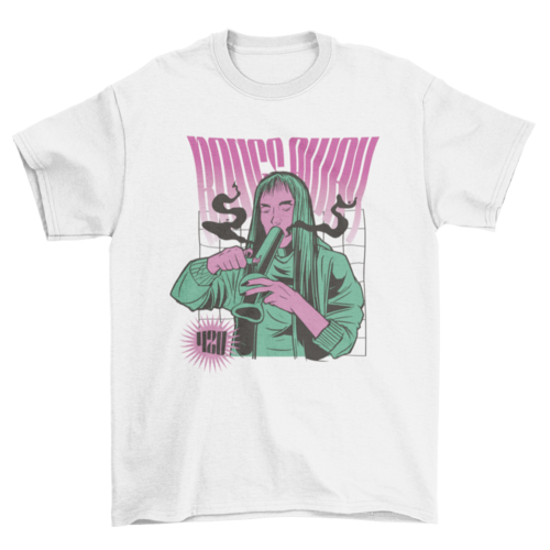 TheStoneyCrew™ Girl Smoking Bong T-shirt