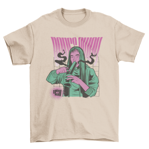 TheStoneyCrew™ Girl Smoking Bong T-shirt