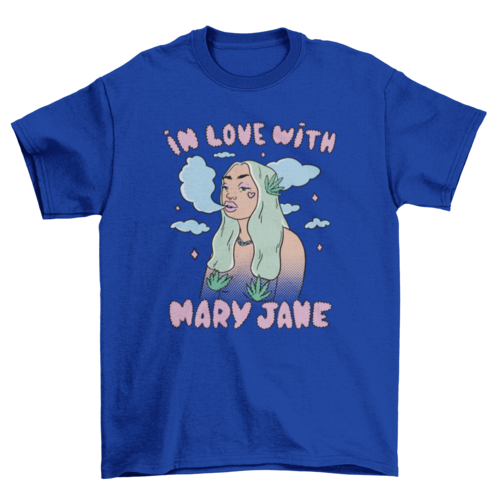 TheStoneyCrew™ Hippie Woman Smoking Weed T-shirt